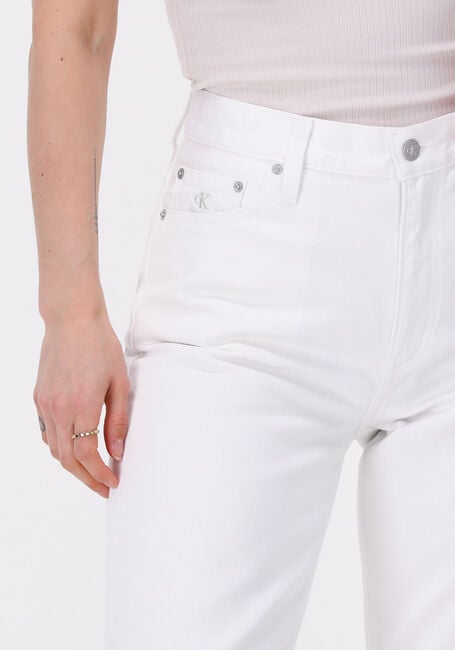 Witte CALVIN KLEIN Mom jeans MOM JEAN - large