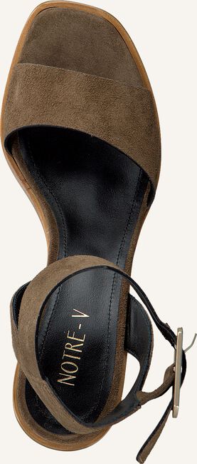 Groene NOTRE-V Platte sandalen B4160 Groene NOTRE-V Platte sandalen B4160 - large