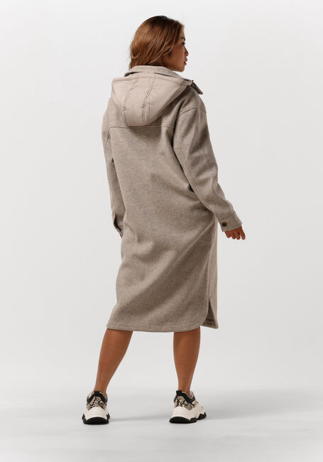 Taupe MOSCOW Mantel ZOEY - large
