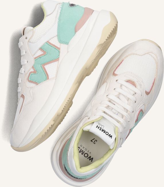 Witte WOMSH Lage sneakers VEGAN NEW START Witte WOMSH Lage sneakers VEGAN NEW START - large