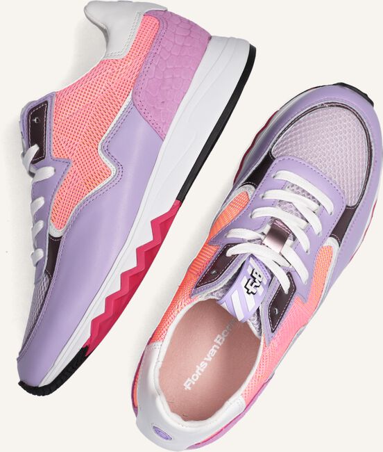 Paarse FLORIS VAN BOMMEL Lage sneakers 85334 Paarse FLORIS VAN BOMMEL Lage sneakers 85334 - large