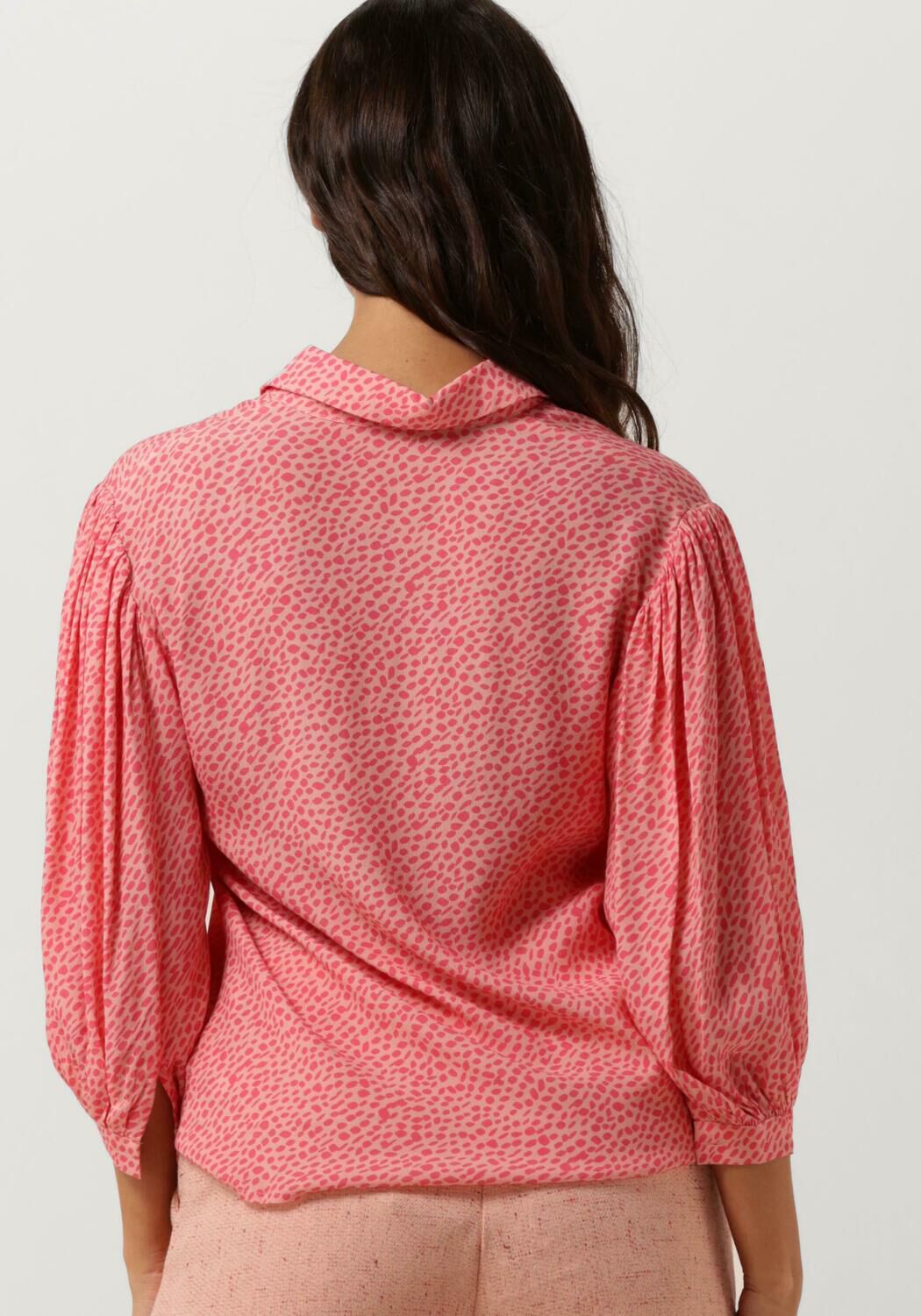YDENCE Dames Blouses Blouse Amber Roze