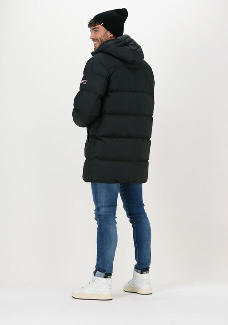 Zwarte TOMMY JEANS Gewatteerde jas TJM ESSENTIAL DOWN PARK - large