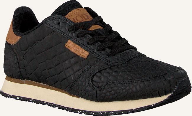 Zwarte WODEN Lage sneakers YDUN CROCO Zwarte WODEN Lage sneakers YDUN CROCO - large