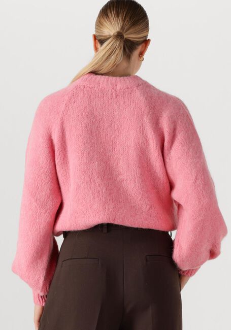 Roze OMODA ATELIER Trui OM-FAMILY LONG KNIT - large