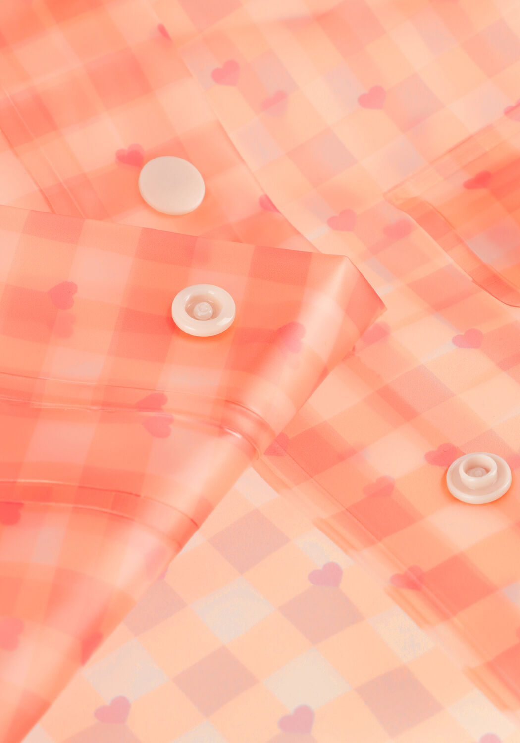 LIL' ATELIER Meisjes Jassen Nmfmamio Loose Rain Jacket Fo Lil Oranje