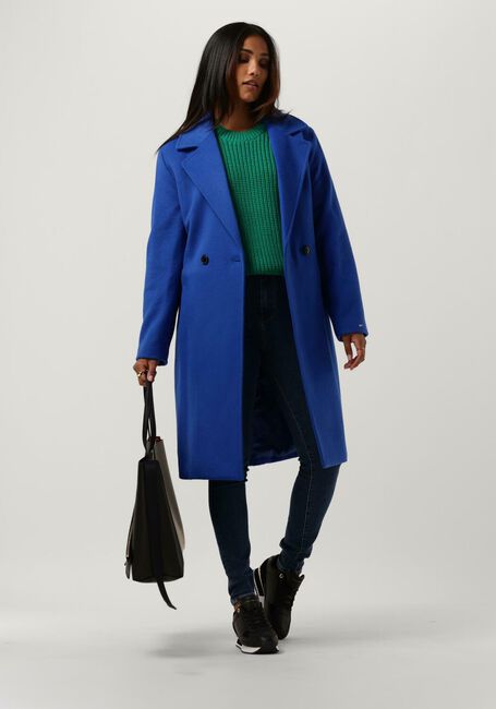 TOMMY HILFIGER ORG COTTON BUTTON C-NK SWEATER - large