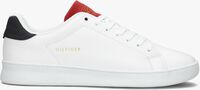 Witte TOMMY HILFIGER Lage sneakers RETRO COURT CLEAN CUPSOLE - medium