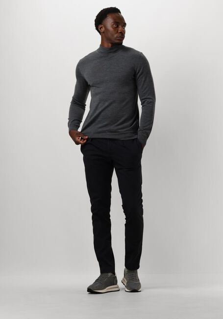 Grijze PROFUOMO Trui PULLOVER MOCK - large