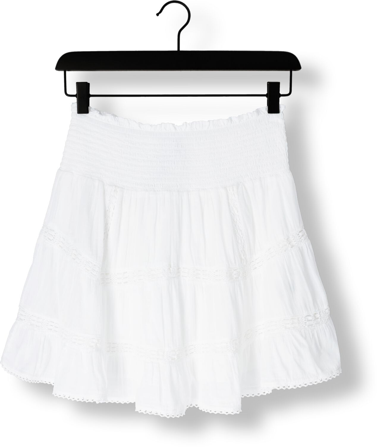 NEO NOIR Dames Rokken Robby S Voile Skirt Wit