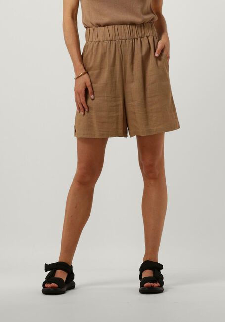 Camel SELECTED FEMME Broeken SLFELOISA HW SHORTS B - large