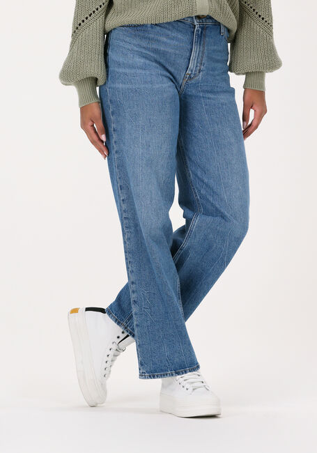 Lichtblauwe LEE Wide jeans WIDE LEG LONG - large
