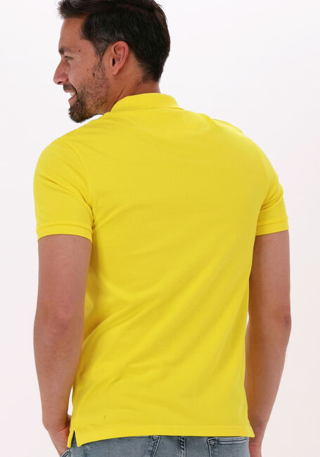Gele LYLE & SCOTT Polo PLAIN POLO SHIRT - large