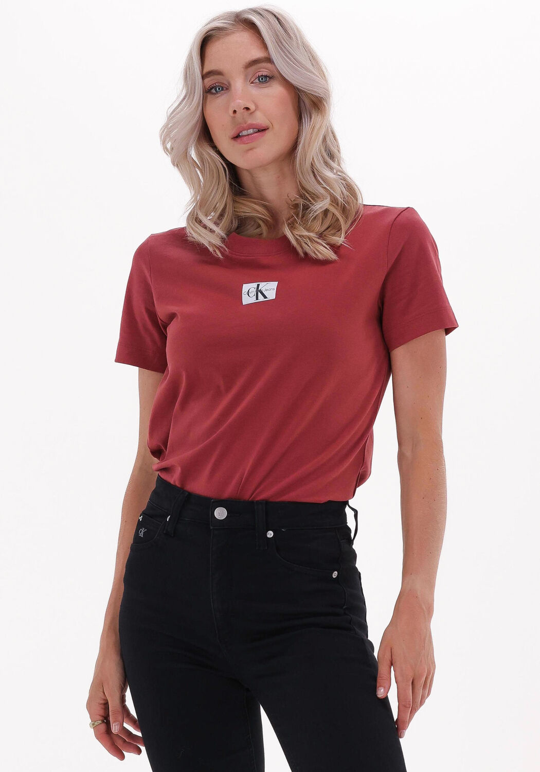 Calvin klein basic t shirt sales