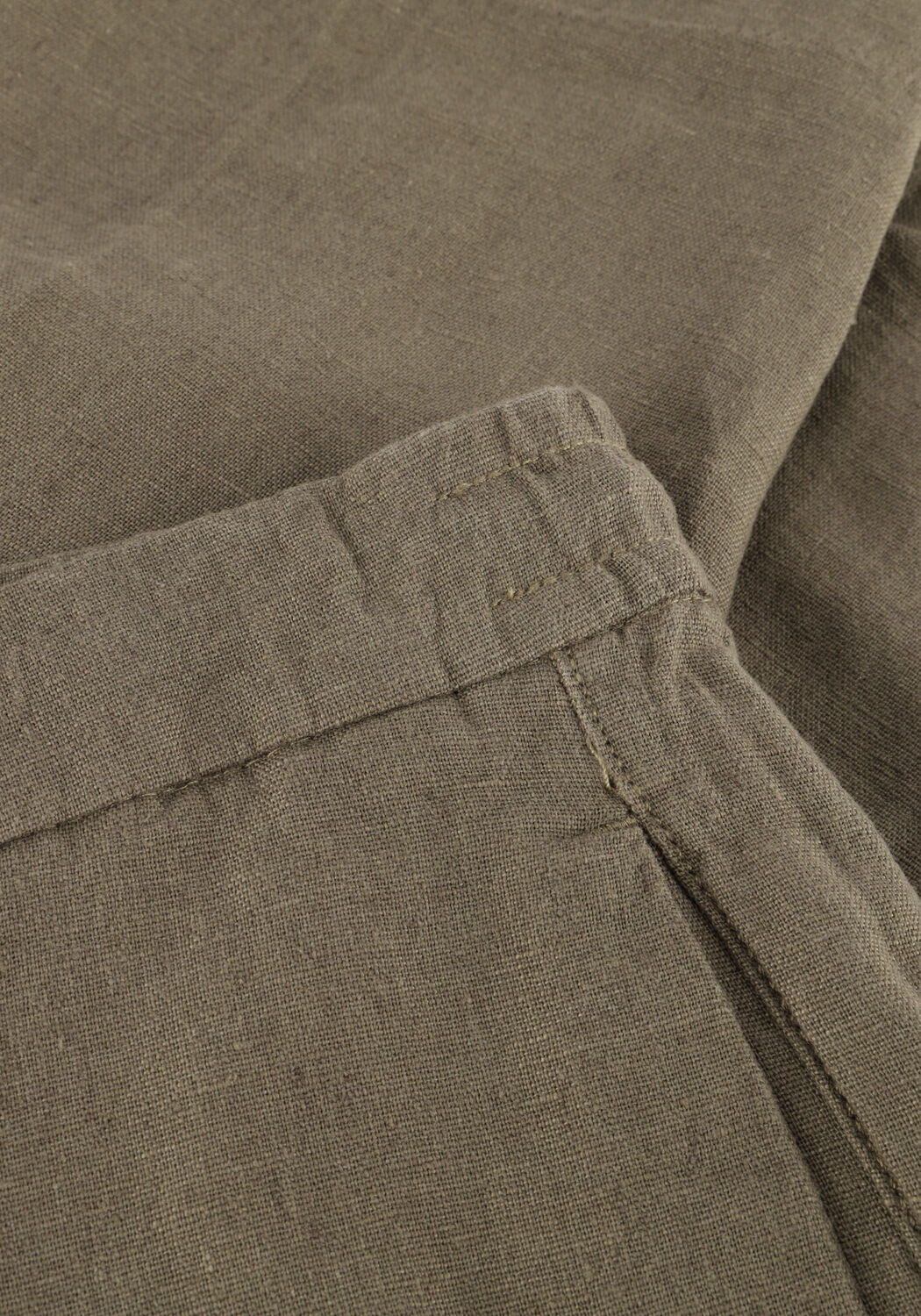 Khaki SELECTED MEN Korte broek SLHREGULAR-LEROY SUN SHORTS - large