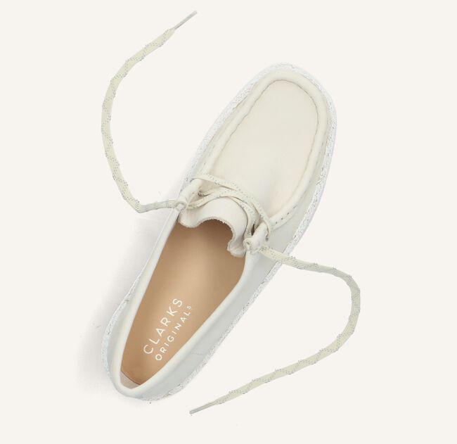 Witte CLARKS ORIGINALS Lage sneakers WALLABEE CUP DAMES Witte CLARKS ORIGINALS Lage sneakers WALLABEE CUP DAMES - large