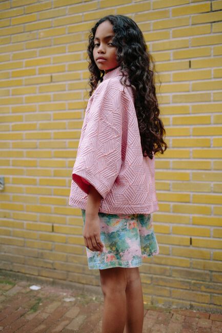 Multi CALL ME FRANKIE Shorts SPLASH DENIM SHORTS - large