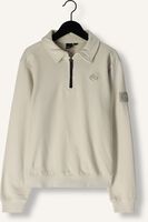 Ecru RELLIX Polo SWEATER RELLIX ZIP POLO Ecru RELLIX Polo SWEATER RELLIX ZIP POLO - medium