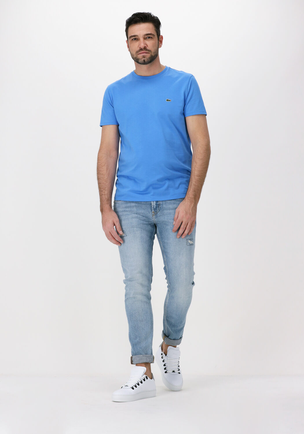 Zwarte LACOSTE Sneakers CARNABY EVO HEREN | Omoda