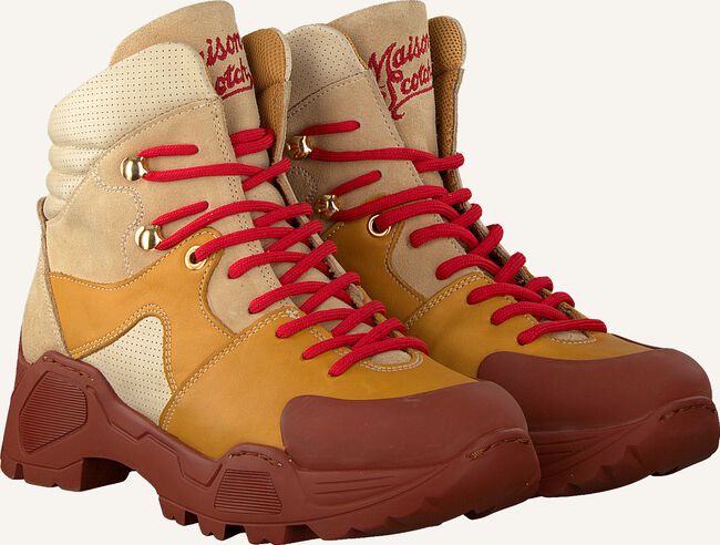 Gele SCOTCH & SODA Veterboots POLLY Gele SCOTCH & SODA Veterboots POLLY - large