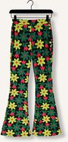 Gebroken wit COLOURFUL REBEL Flared broek BIG FLOWER PEACHED EXTRA FLARE PANTS Gebroken wit COLOURFUL REBEL Flared broek BIG FLOWER PEACHED EXTRA FLARE PANTS - medium