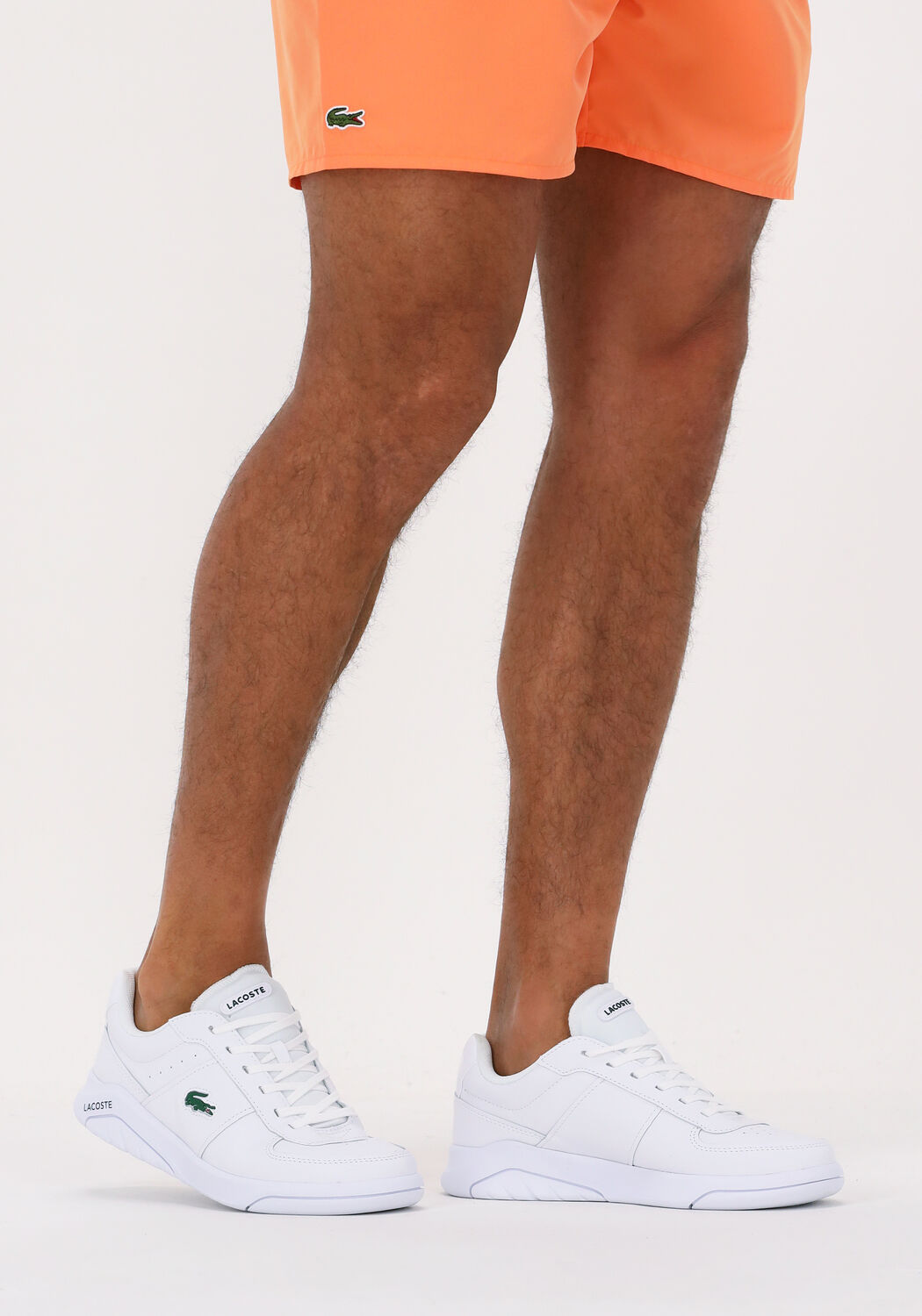 Witte LACOSTE Lage sneakers GAME ADVANCE - large