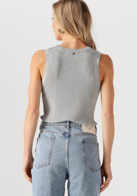 Zilveren MOS MOSH Top MMRELENA IMANJA KNIT TANK TOP - large