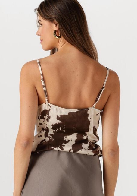 Bruine NEO NOIR Top LINDY COW PRINT TOP - large