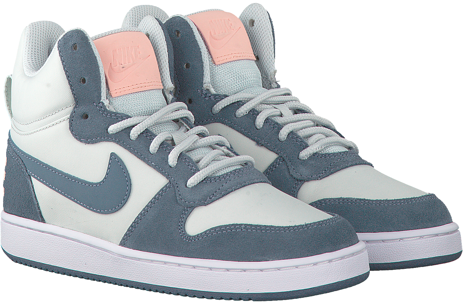 Blauwe Nike Sneakers Court Borough Mid Prem Dames Omoda