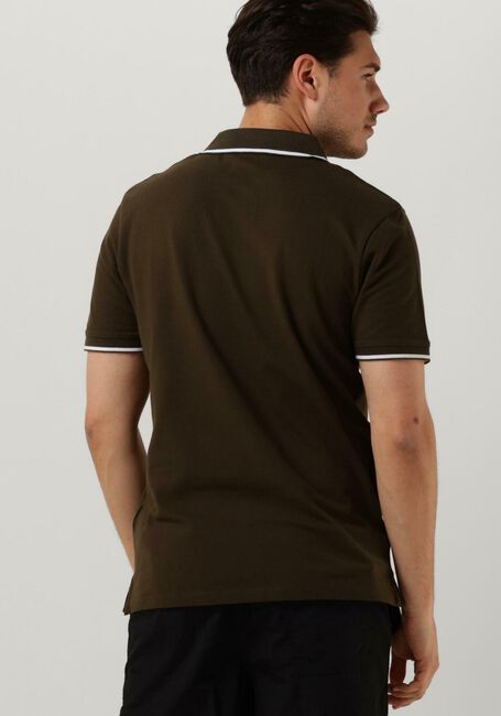 Groene LYLE & SCOTT Polo TIPPED POLO SHIRT - large