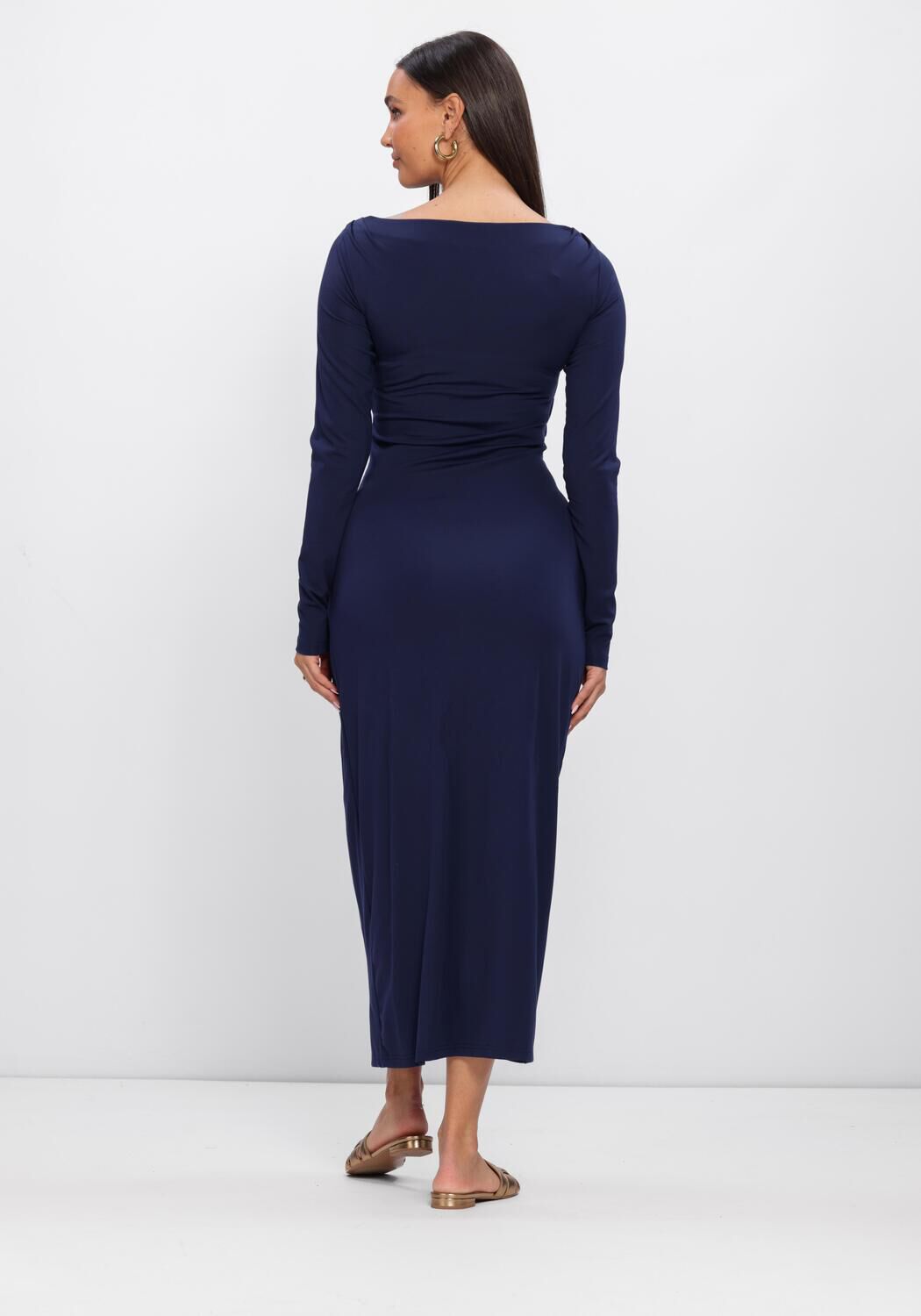 Donkerblauwe FREEBIRD Jurken WV-PLAIM-26-1 - large