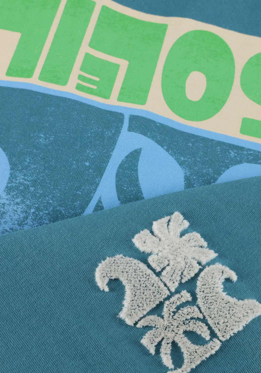 Blauwe TUMBLE 'N DRY T-shirt TONGA - large