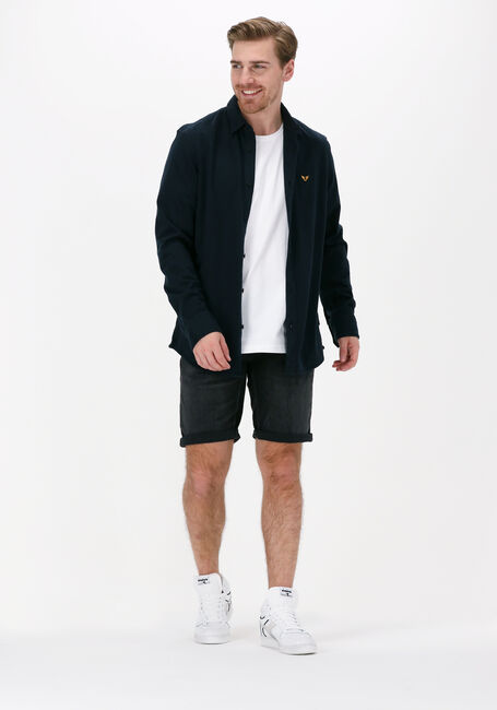 Zwarte PME LEGEND Jeans SKYMASTER SHORTS TRUE BLACK DENIM - large