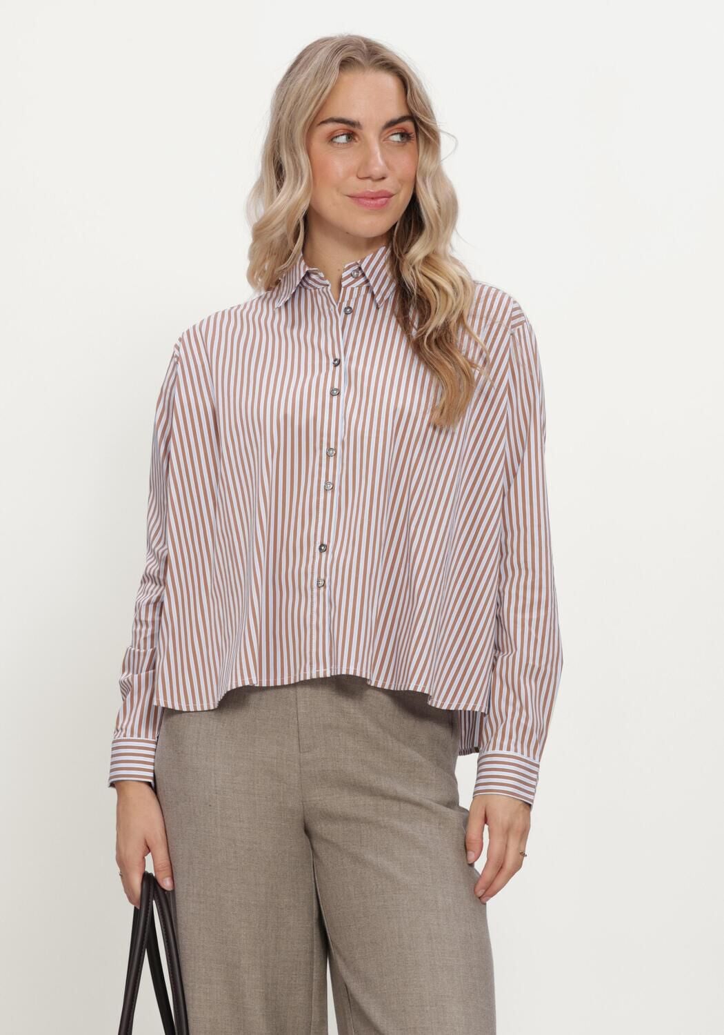 Bruine RUBY TUESDAY Blouses CELYA A LINE BLOUSE - large