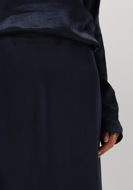 Donkerblauwe MODSTRÖM Midirok KINDLEMD SKIRT - large