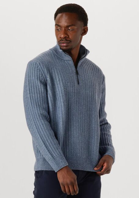Blauwe BOSS ORANGE Trui KWINTER - large