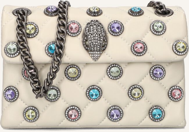Beige KURT GEIGER LONDON Handtas CRYSTALS MINI KENSINGTON Beige KURT GEIGER LONDON Handtas CRYSTALS MINI KENSINGTON - large