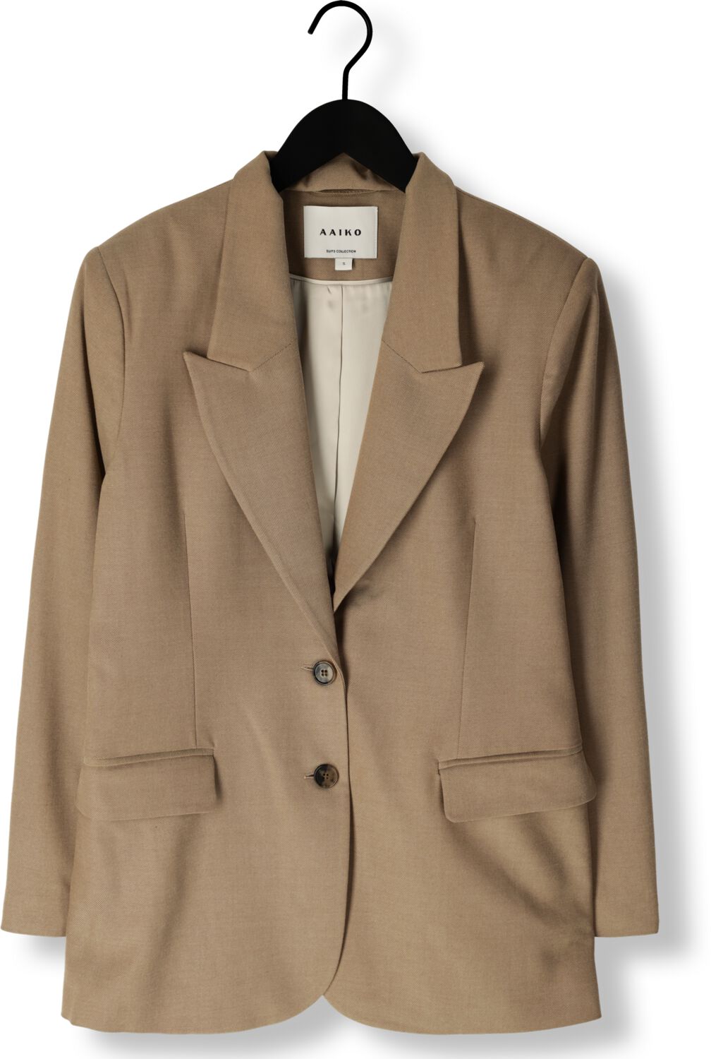 AAIKO Dames Blazers Amanda Twill Vis 350 Taupe