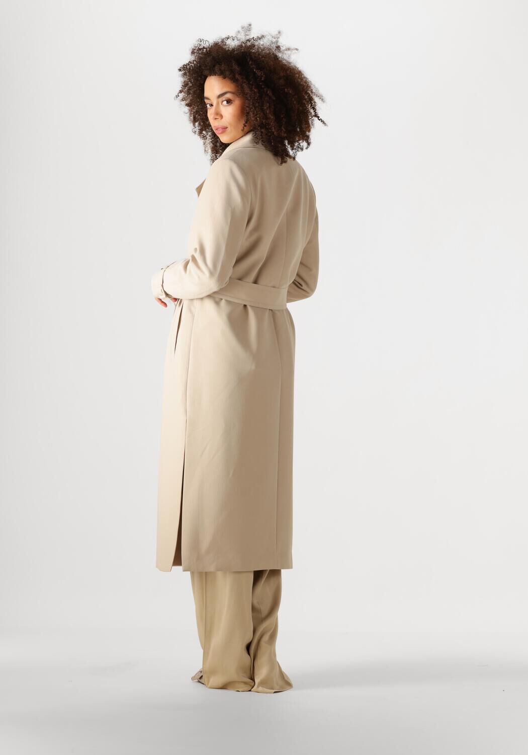 BEAUMONT Dames Jassen Dia Trench Coat Zand