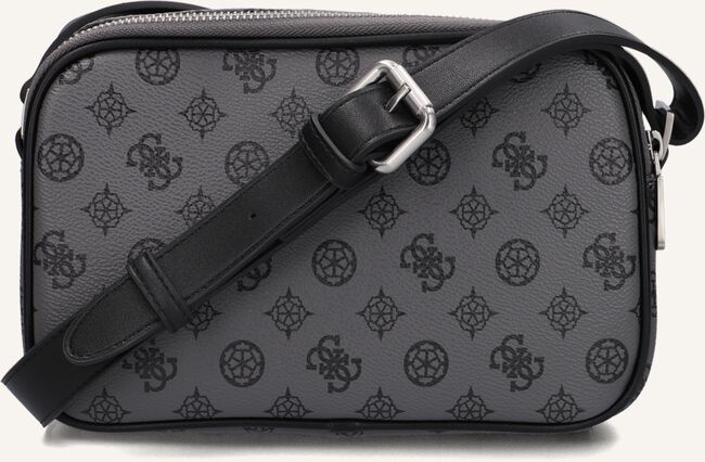 Grijze GUESS Schoudertas PEONY CAMERA BAG DOUBLE ZIP Grijze GUESS Schoudertas PEONY CAMERA BAG DOUBLE ZIP - large