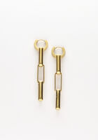 Goudkleurig NOTRE-V Oorbellen OORBELLEN CHAIN - medium
