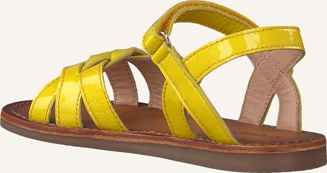 Gele APPLES & PEARS Platte sandalen FANNY Gele APPLES & PEARS Platte sandalen FANNY - large