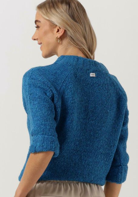 Blauwe PENN & INK Trui PULLOVER 3/4 - large