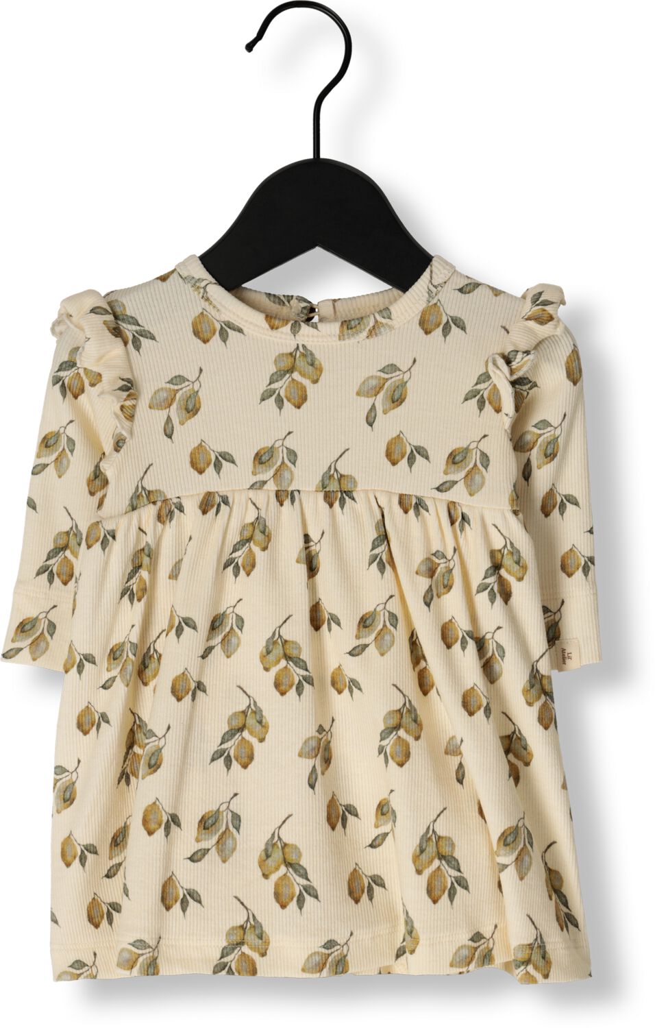 LIL' ATELIER Baby Jurken Nbfgavo Enk Ls Body Dress Lil Beige