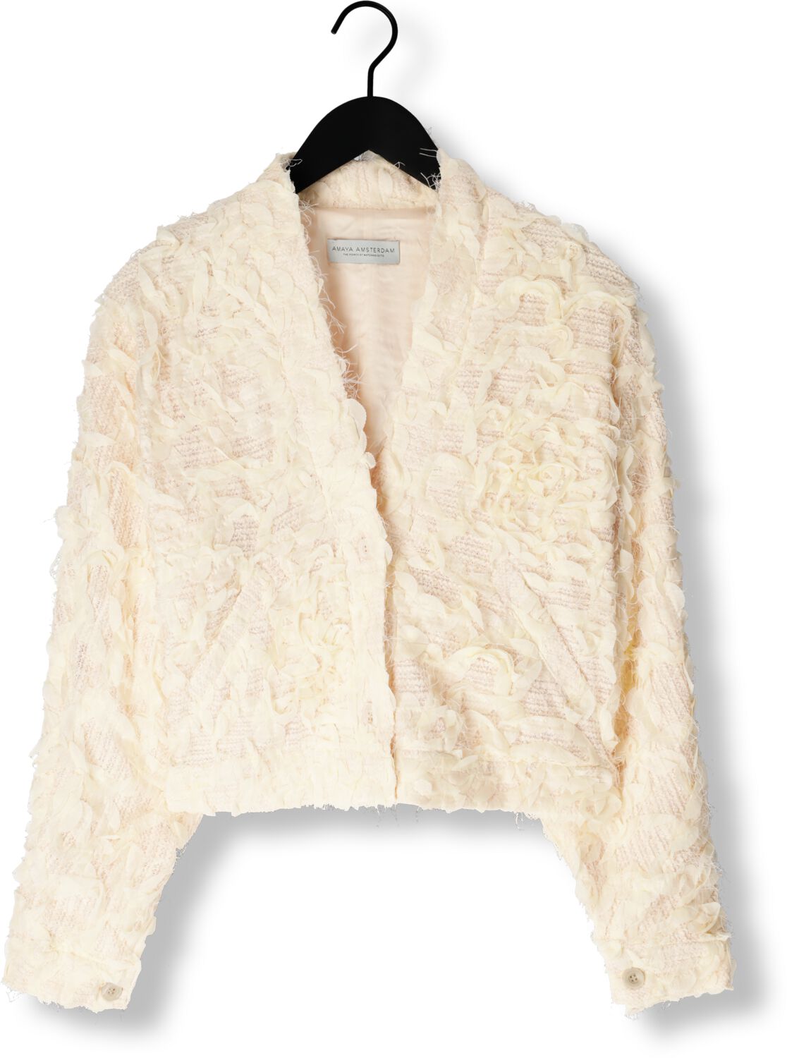 AMAYA AMSTERDAM Dames Truien & Vesten Evelyn Vest Creme