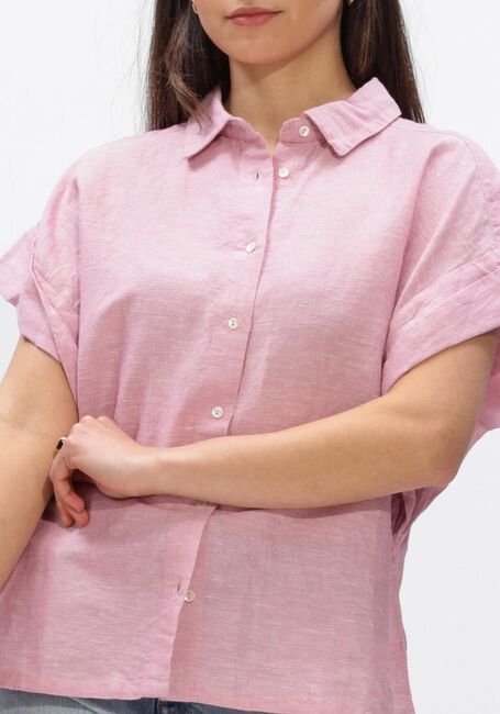 Roze BY-BAR Blouses PIXIE LINNEN BLOUSE - large