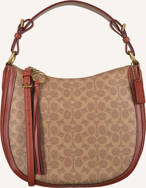 Cognac COACH Handtas SUTTON HOBO Cognac COACH Handtas SUTTON HOBO - large