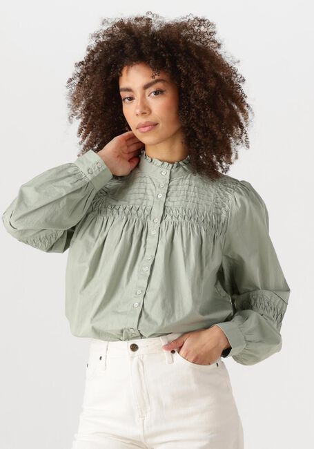Groene Y.A.S. Blouses YASCREAMA LS SHIRT S. - large