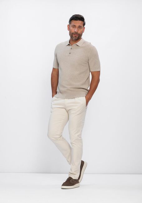 Beige PROFUOMO Polo POLO SS AERO EASE WAFFLE STRUCTURE - large