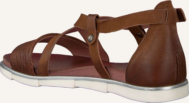 Cognac OMODA Platte sandalen 740021 Cognac OMODA Platte sandalen 740021 - large